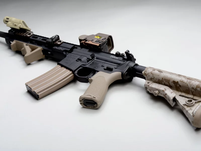  ar-15, светлый фон, assault rifle, автомат, штурмовая винтовка