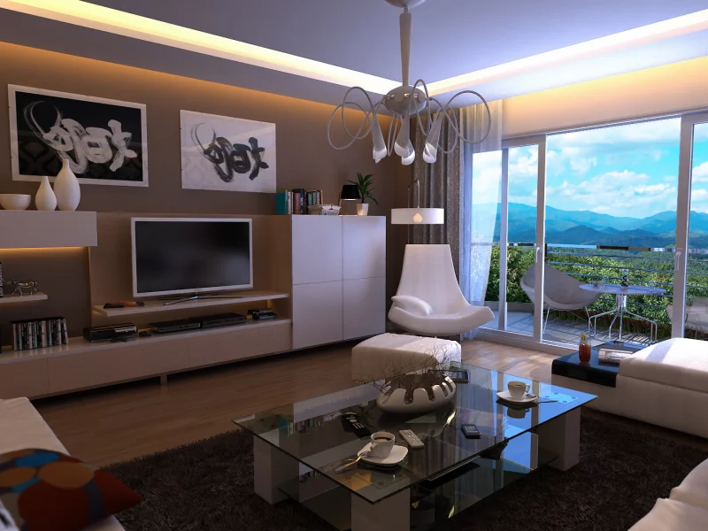  мебель, диван, living, столик, room, кресла, телевизор