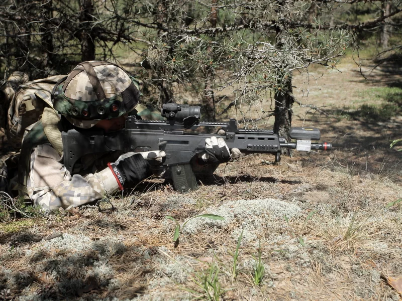 оружие, latvian army, солдат