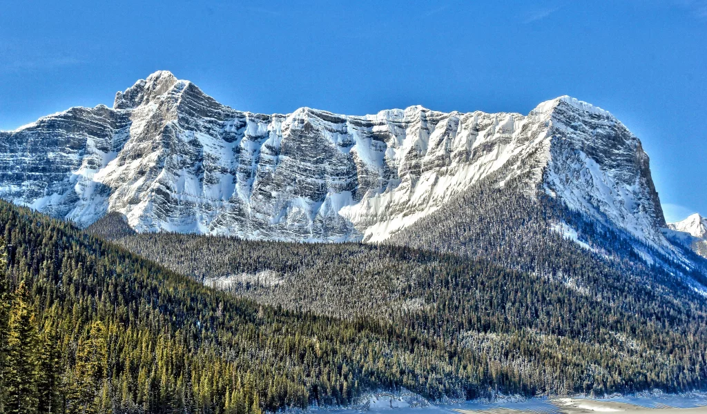канада, гора саррайль, вершина, снег, хребёт, mount sarrail
