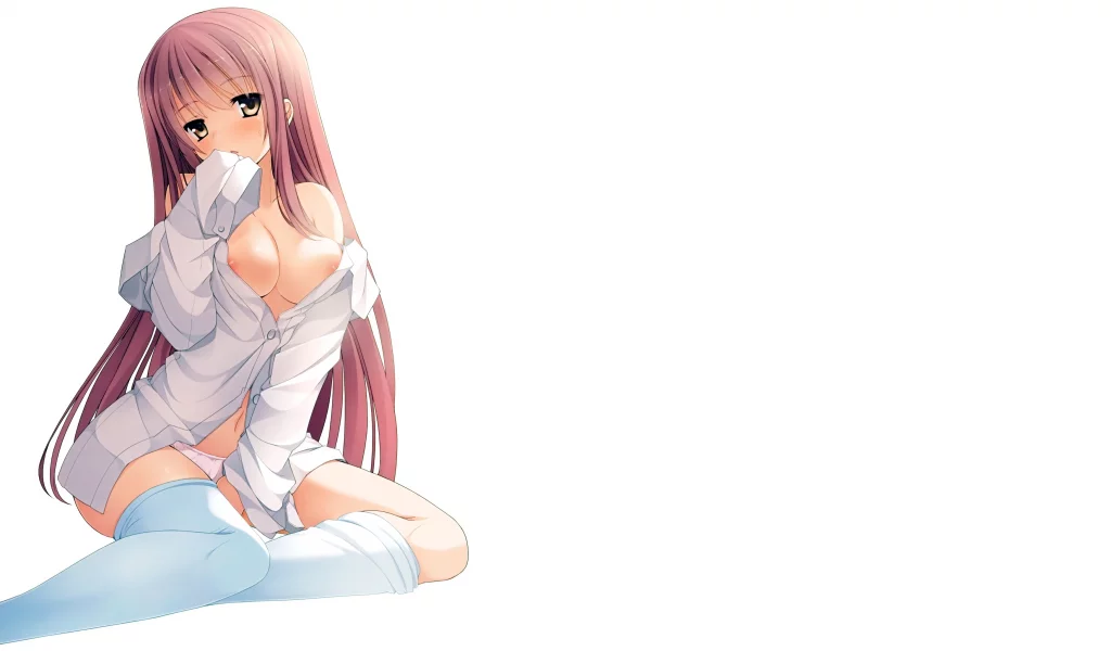 арт, грудь, miyuki sena, рубашка, imouto no katachi, mutou kurihito , девушка