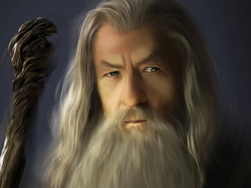 the lord of the rings, гендальф, арт, серый, властелин колец, gandalf