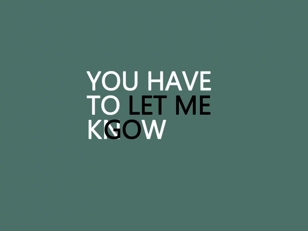 know, фраза, слова, you_have, go, phrase, двойной_смысл