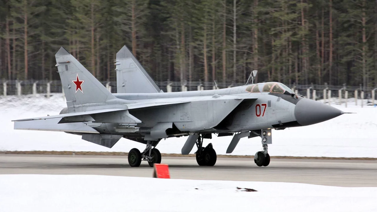 foxhound, истребитель-перехватчик, миг-31