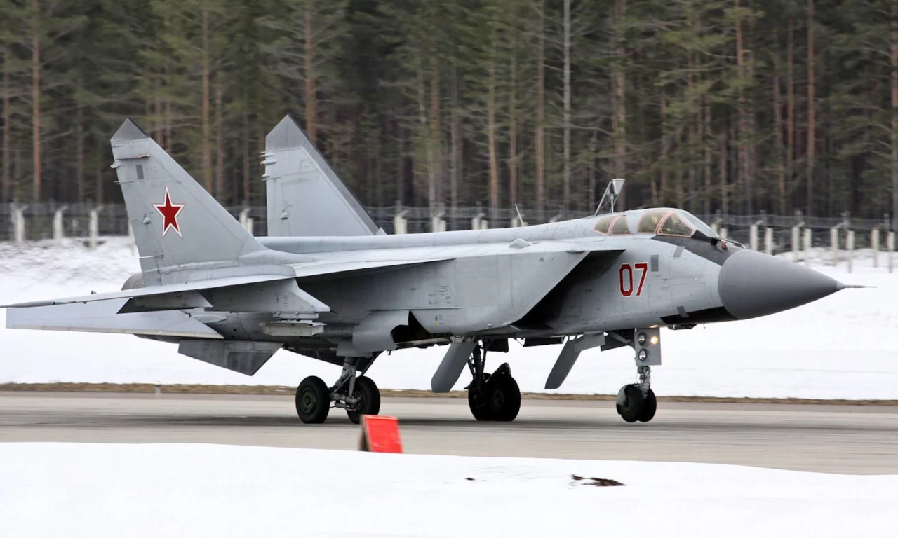 foxhound, истребитель-перехватчик, миг-31