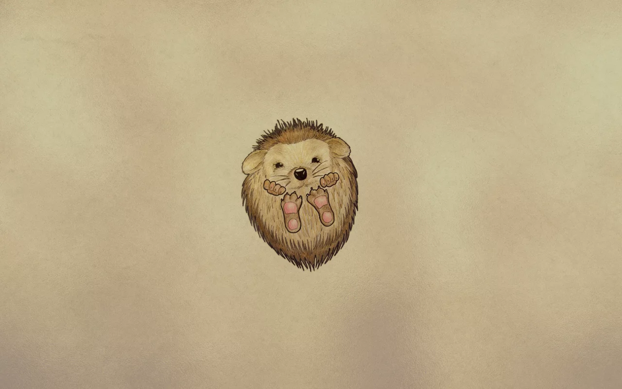 ежик, минимализм, еж, hedgehog