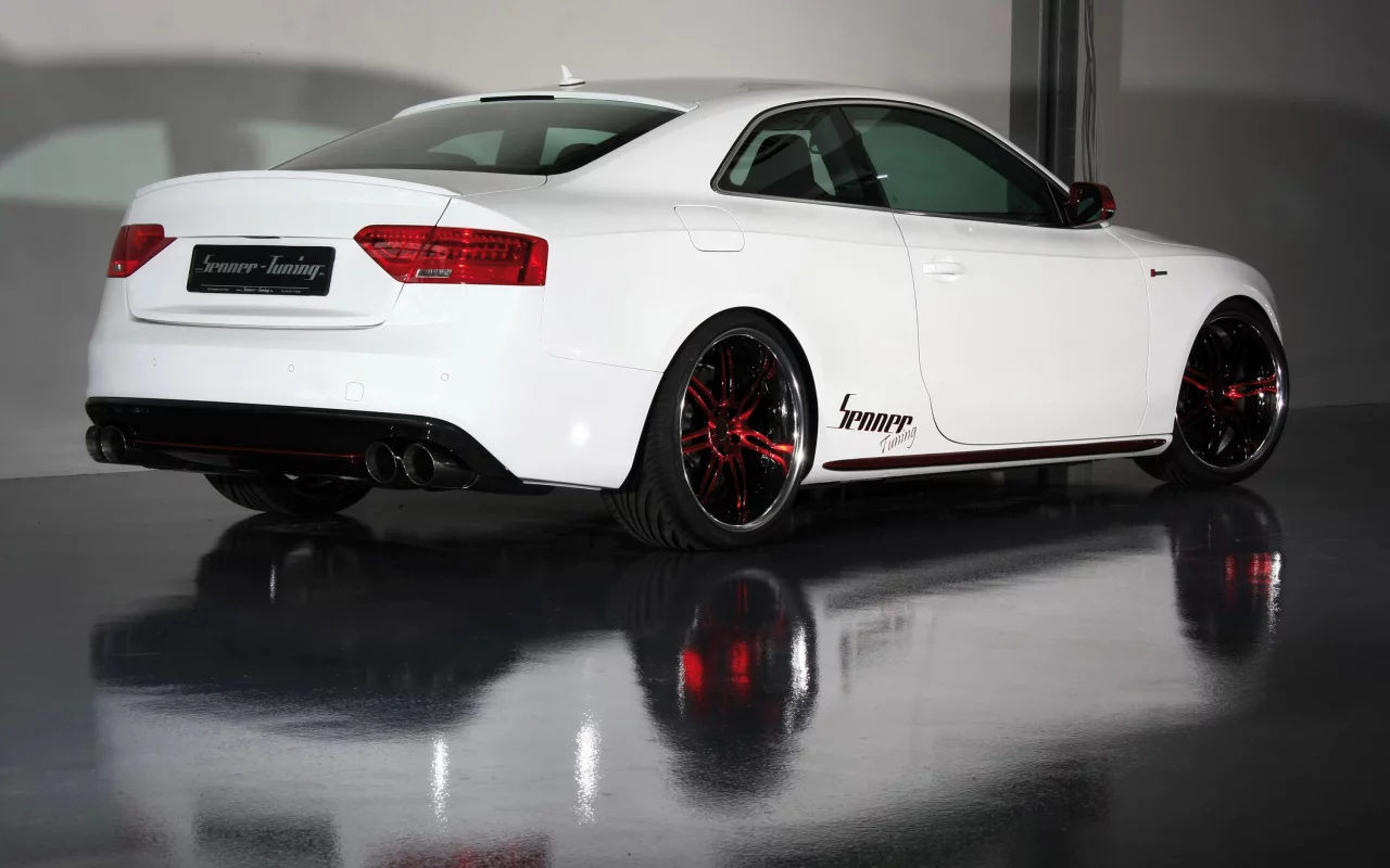 audi, диски, white, wheels, белый, красные, s5, senner tuning, ауди, с5