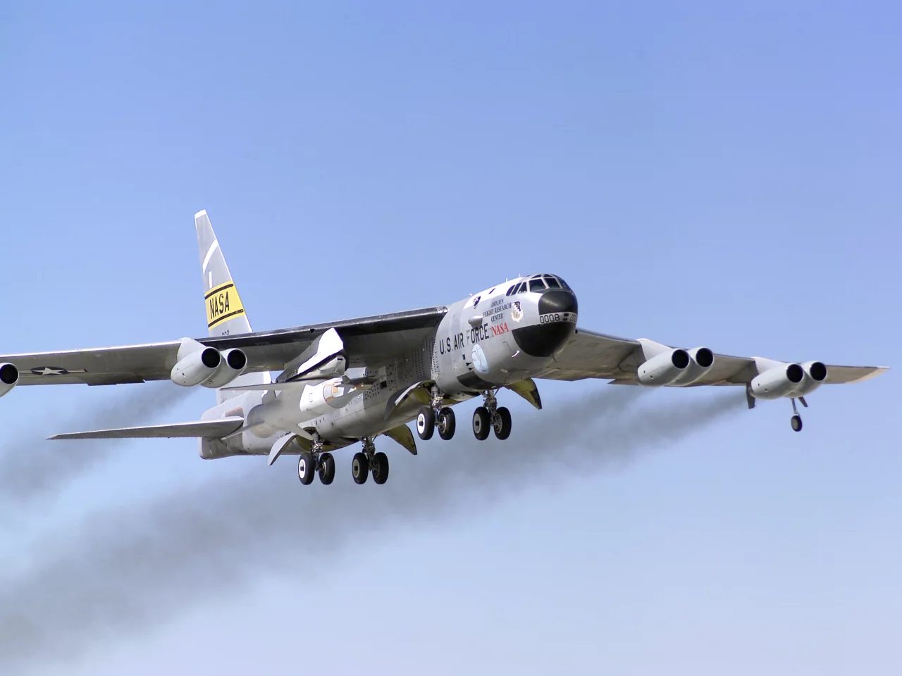 авиабаза, edwards, b-52b, nasa, испытание, гиперзвуковой ракеты