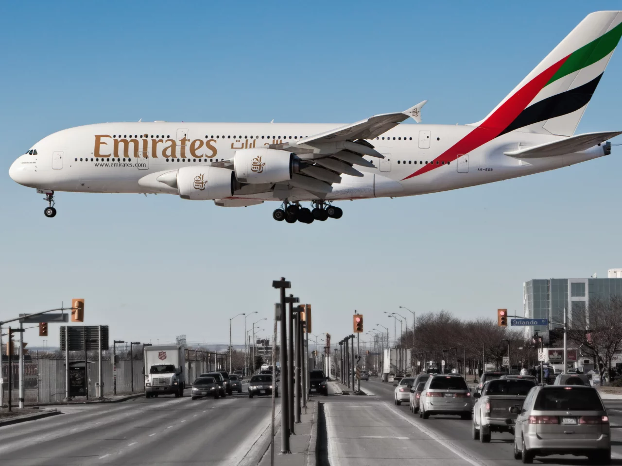 emirates airline, пассажирский, самолет, a380, авиалайнер, airbus