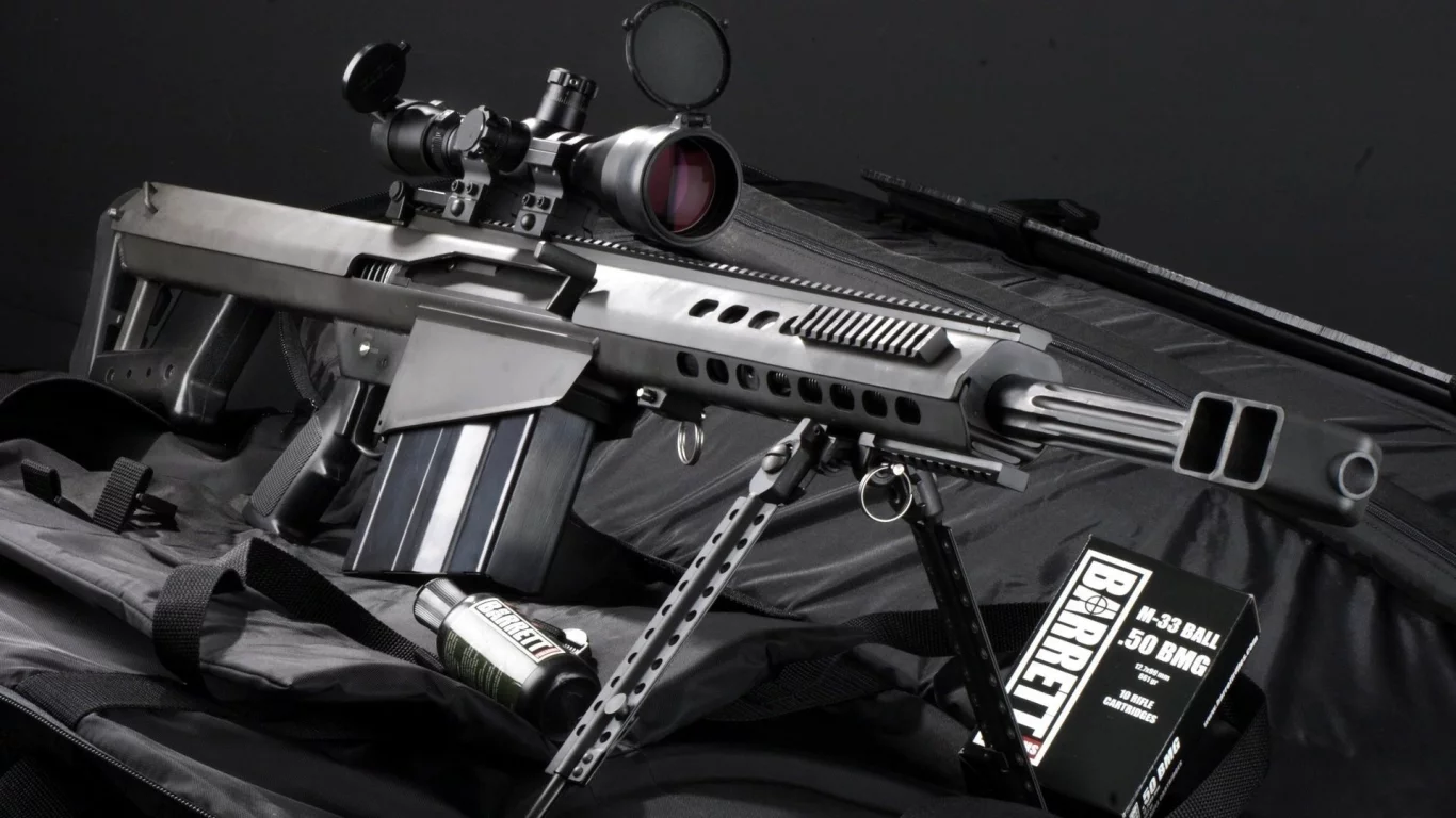 винтовка, крупнокалиберная, снайперская, barrett m82a1