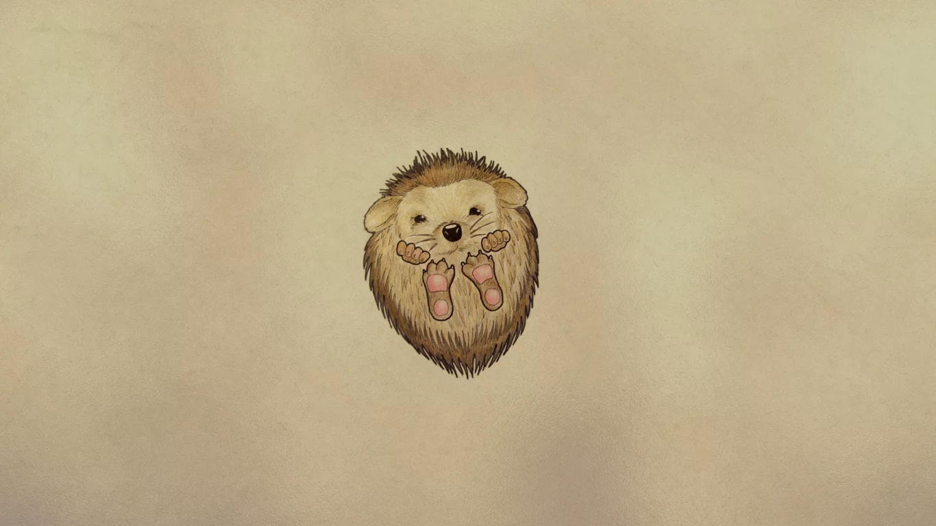 ежик, минимализм, еж, hedgehog