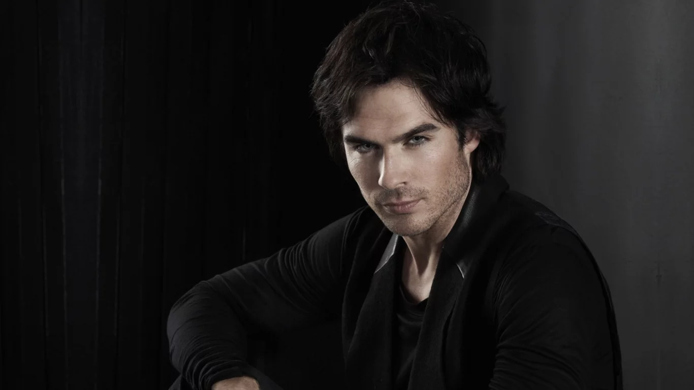 лицо, фон, иен сомерхолдер, ian somerhalder, взгляд, темный