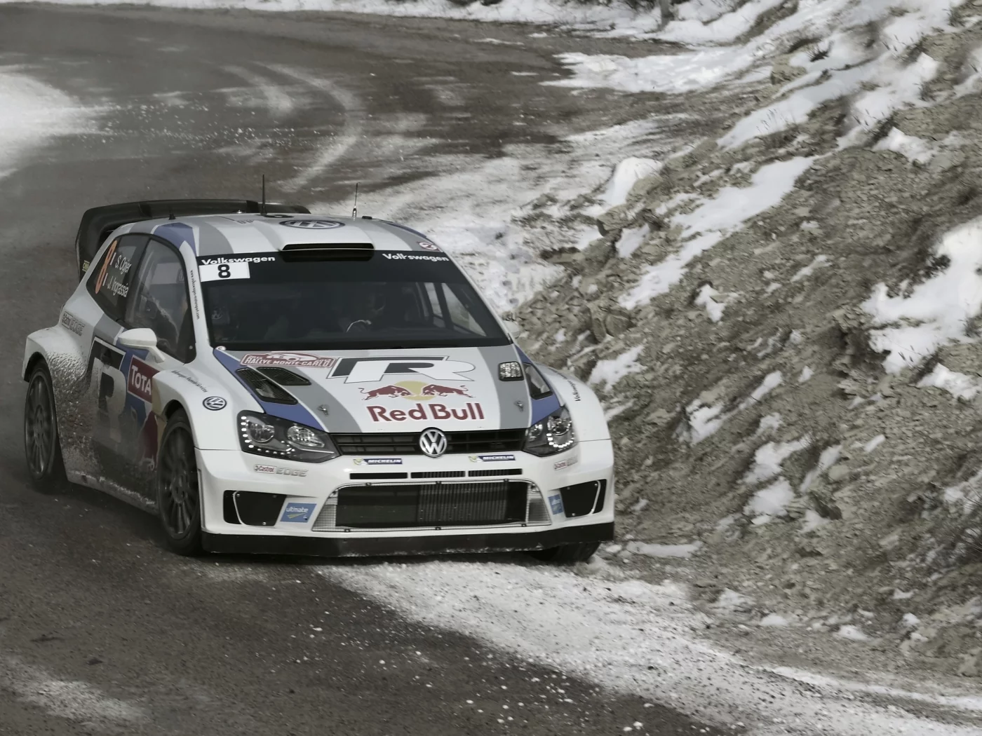 polo, передок, volkswagen, зима, julien ingrassia, wrc, rally, sebastien ogier