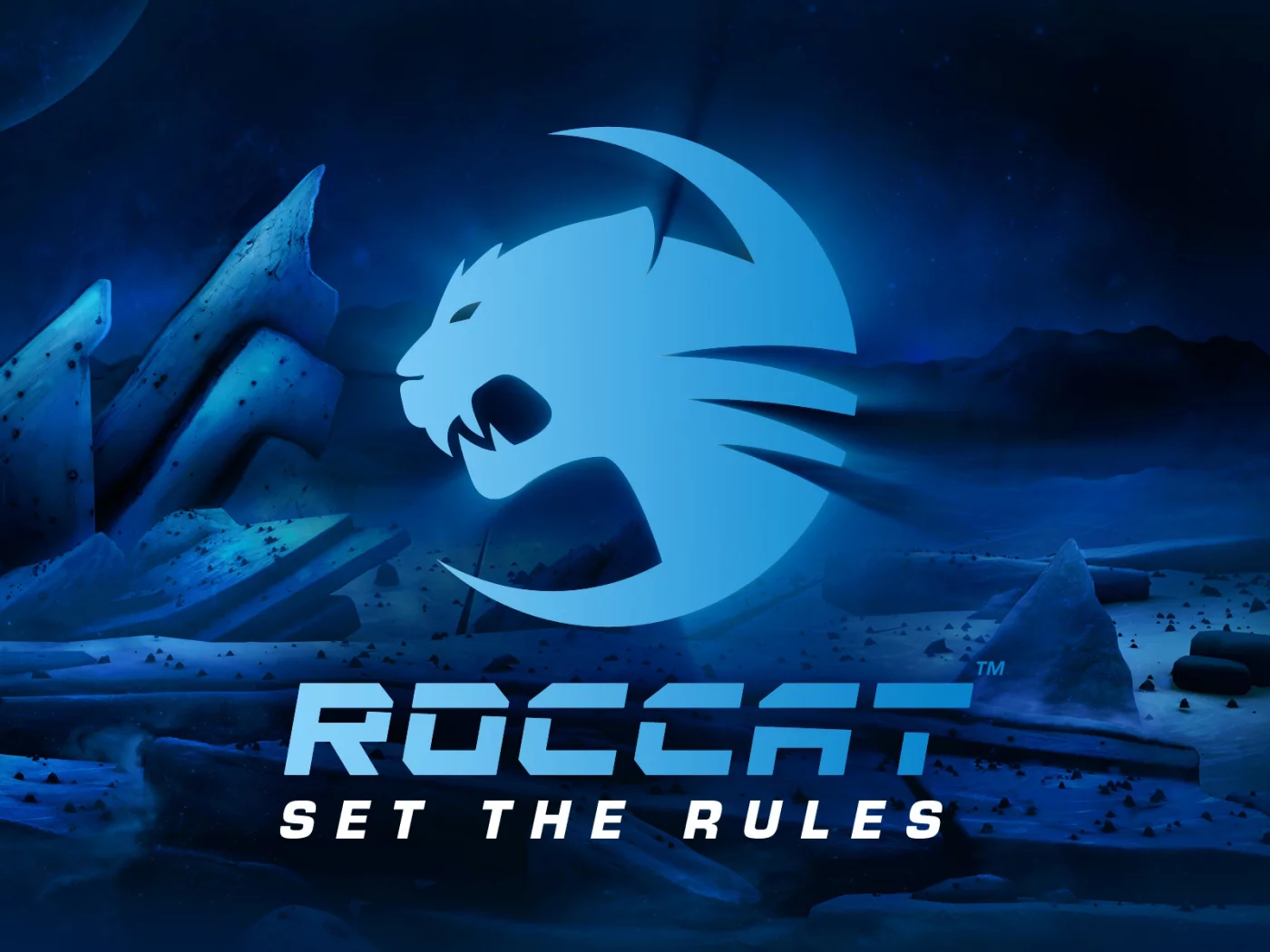 roccat, wallpaper, логотип