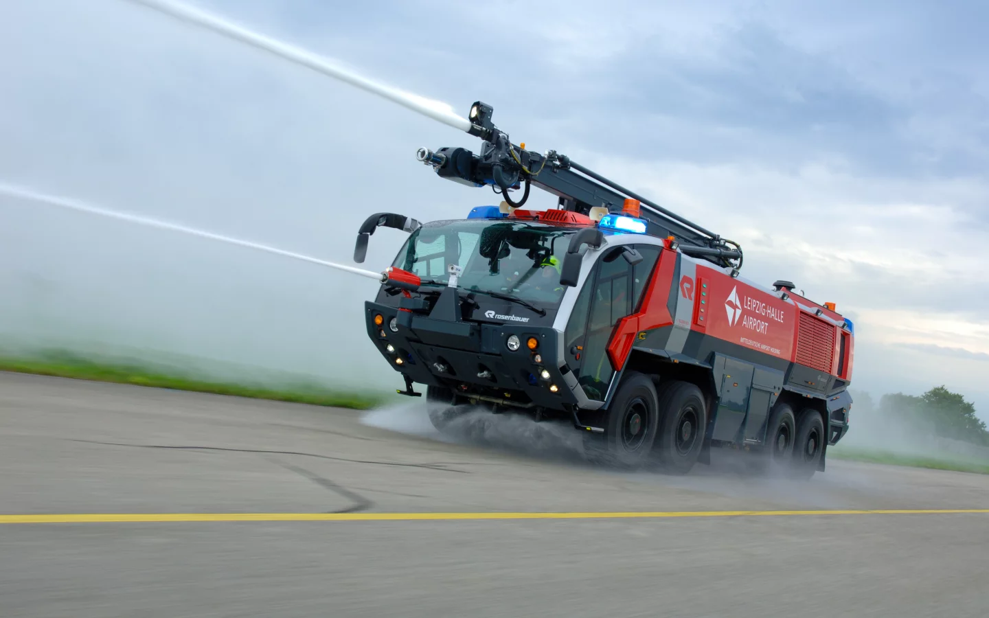  water cannons, vehicles, fire-service vehicles, rosenbauer crashtender, vehicles