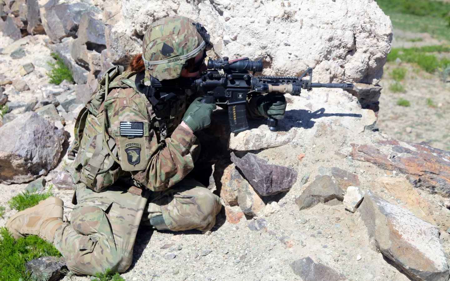 солдат, оружие, united states army
