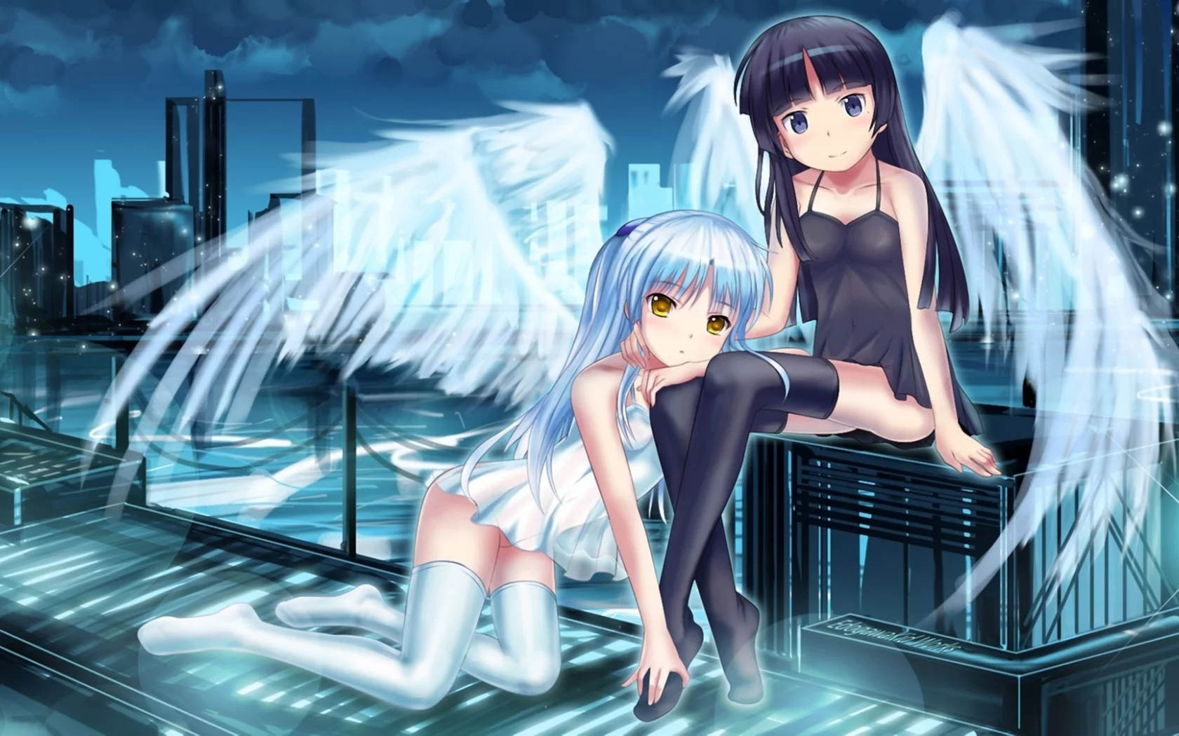 арт, angel beats!, ore no imouto ga konnani kawaii wake ga nai, edogawakid, gokou ruri