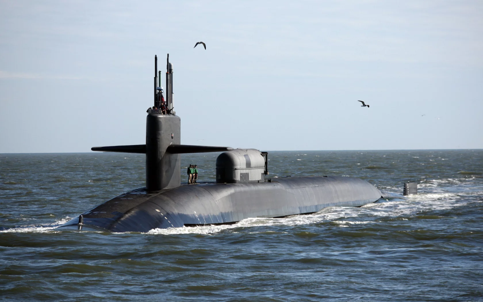 выдвижные, uss georgia, океан, сша, устройства, вмс, апл