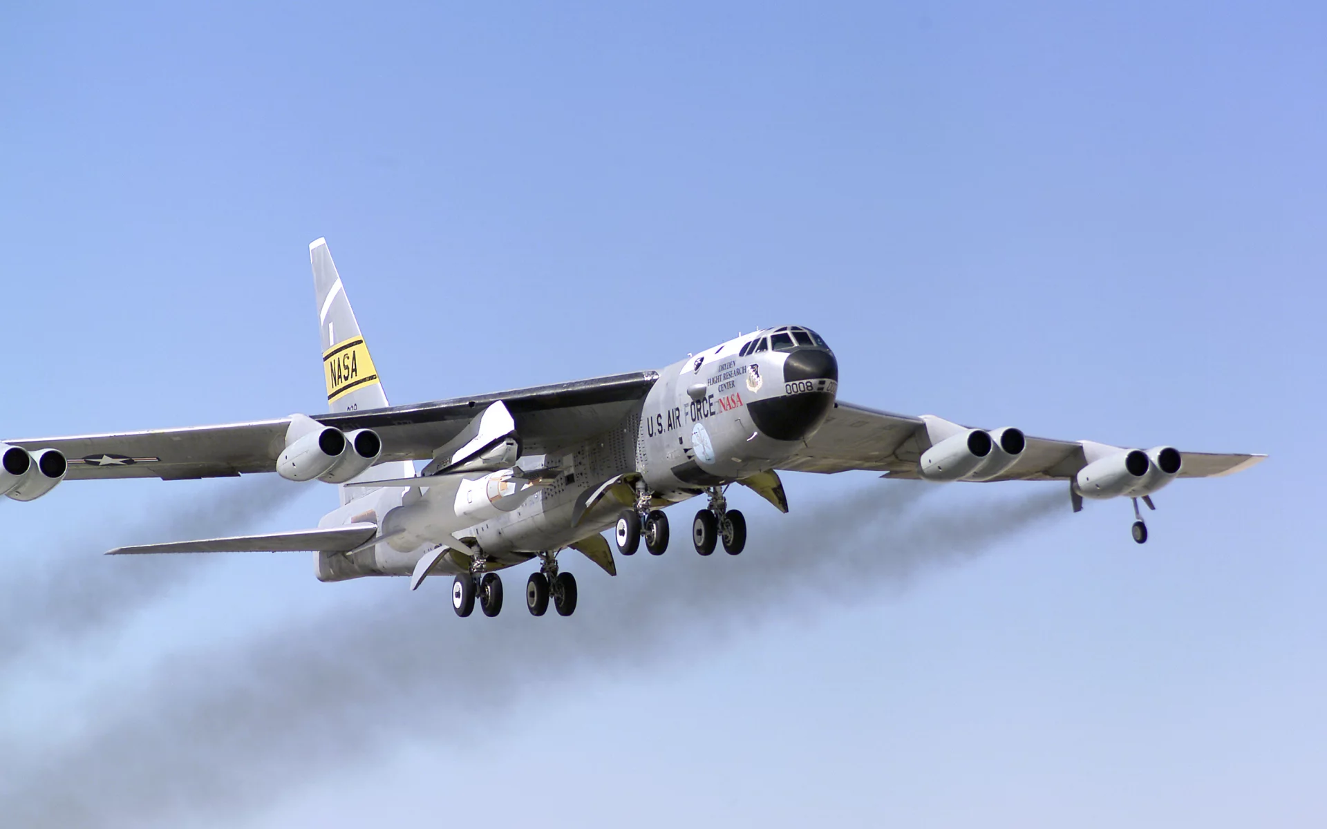 авиабаза, edwards, b-52b, nasa, испытание, гиперзвуковой ракеты