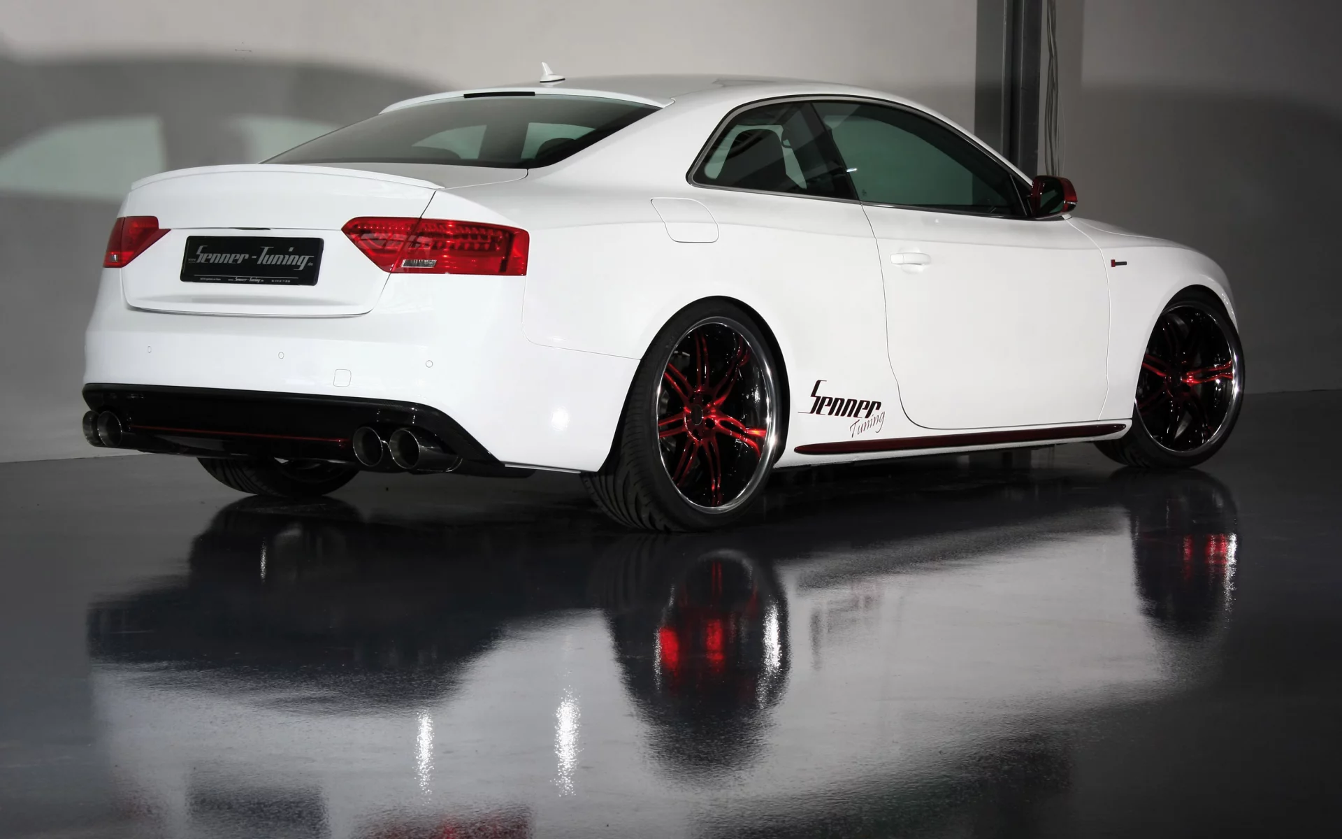 audi, диски, white, wheels, белый, красные, s5, senner tuning, ауди, с5