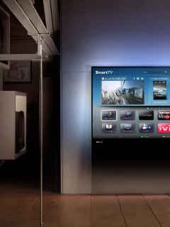 smart tv, philips designline tv, телевизоры, интерьер