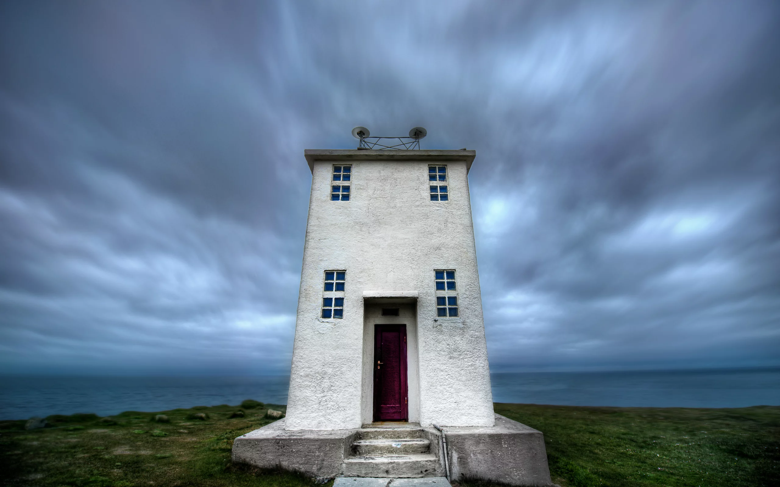 sky, маяк, тучи, исландия, iceland, clouds, sea, lighthouse, море, небо