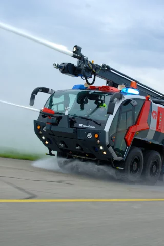  water cannons, vehicles, fire-service vehicles, rosenbauer crashtender, vehicles