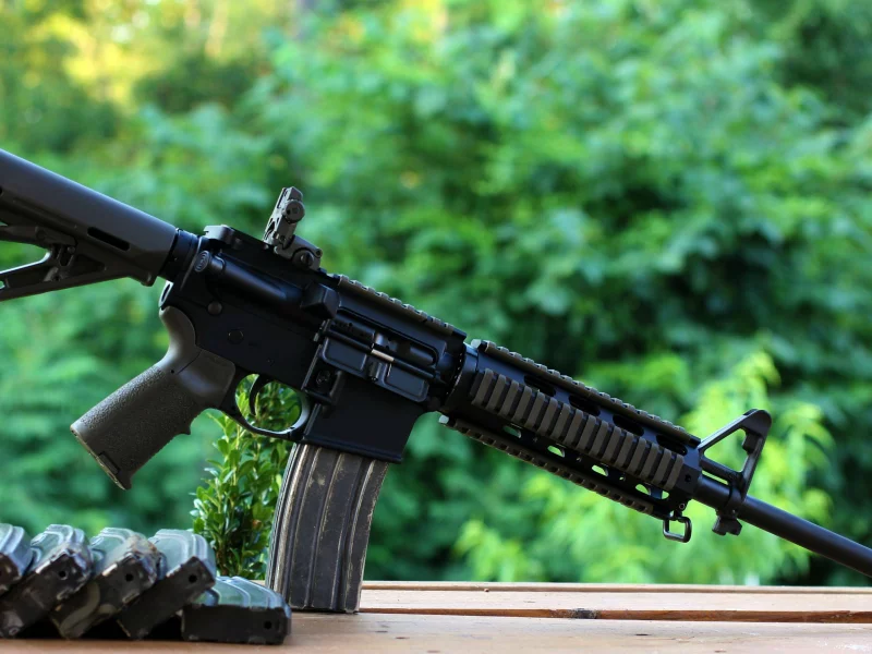 автомат, штурмовая винтовка, обоймы, assault rifle, ar-15