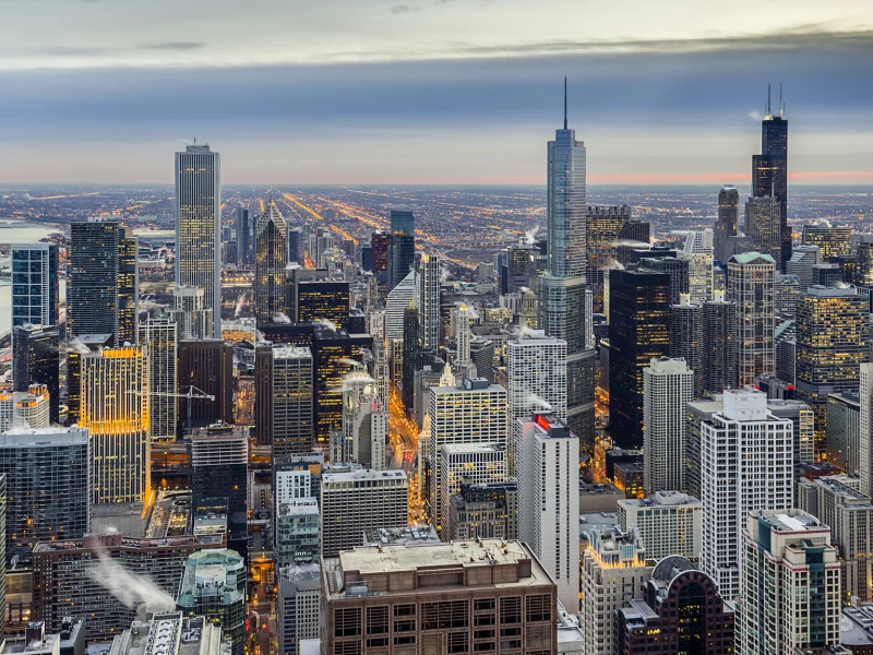 buildings, сша, illinois, chicago, usa, америка, skysrapers, чикаго