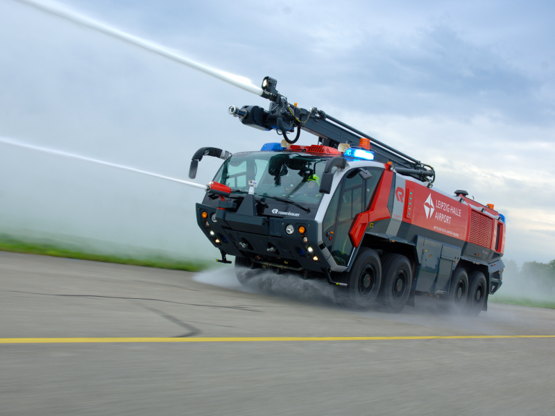  water cannons, vehicles, fire-service vehicles, rosenbauer crashtender, vehicles