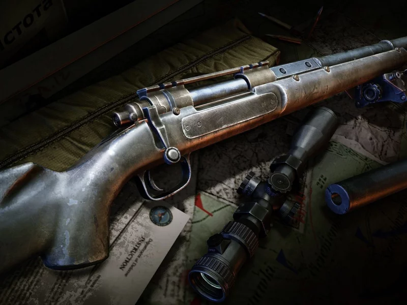 прицел, винтовка, remington m24, оптика, sniper ghost warrior 2, оружие