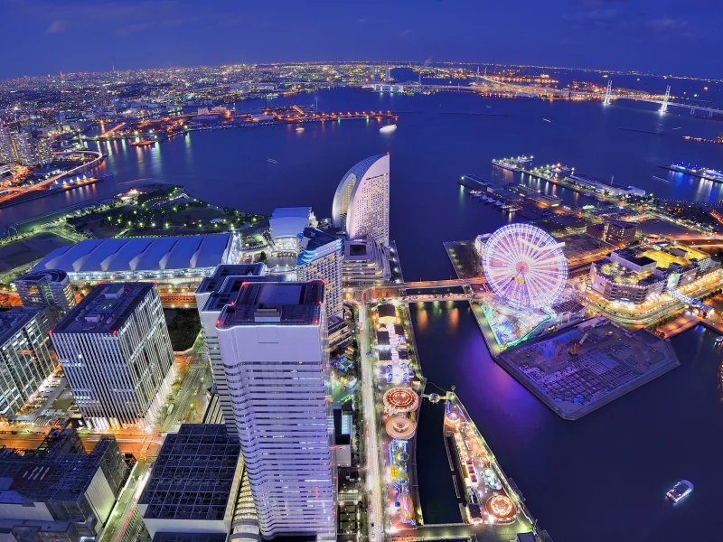 мегаполис, japan, йокогама, япония, yokohama, дома, здания