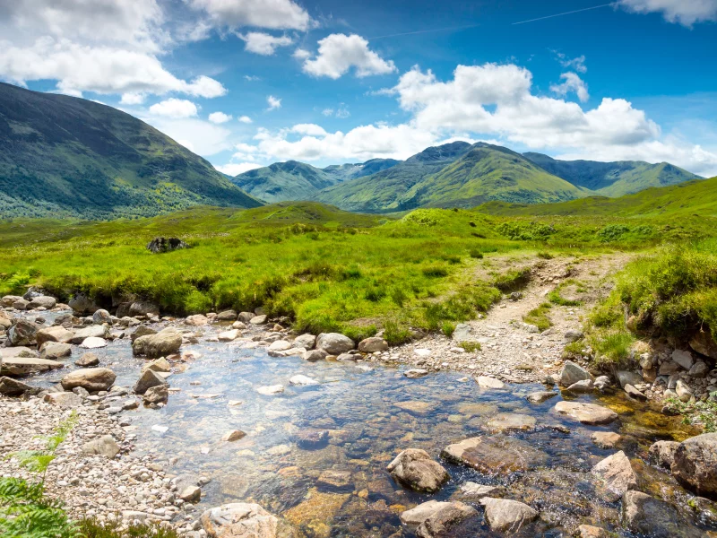 scotland, зелень, великобритания, горы, great britain, шотландия
