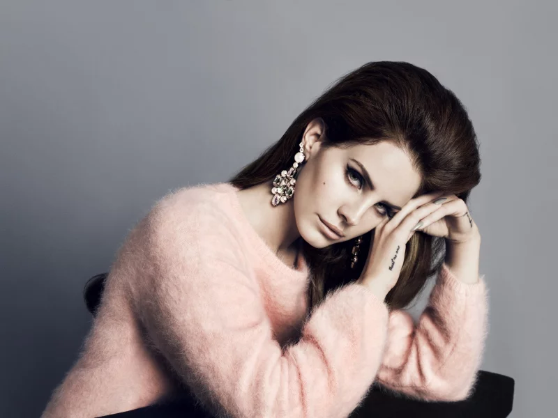 певица, фотосессия h&amp;amp;m, волосы, свитер, lana del rey