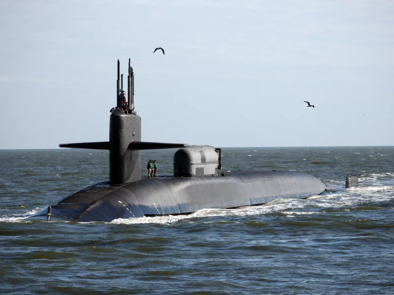 выдвижные, uss georgia, океан, сша, устройства, вмс, апл