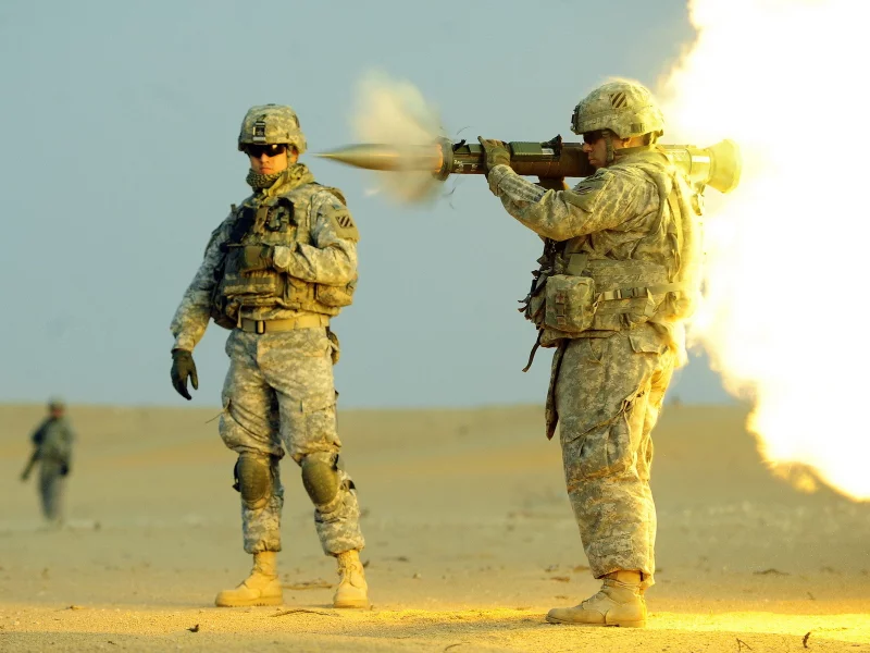 united states army, at-4, солдаты, противотанковое оружие