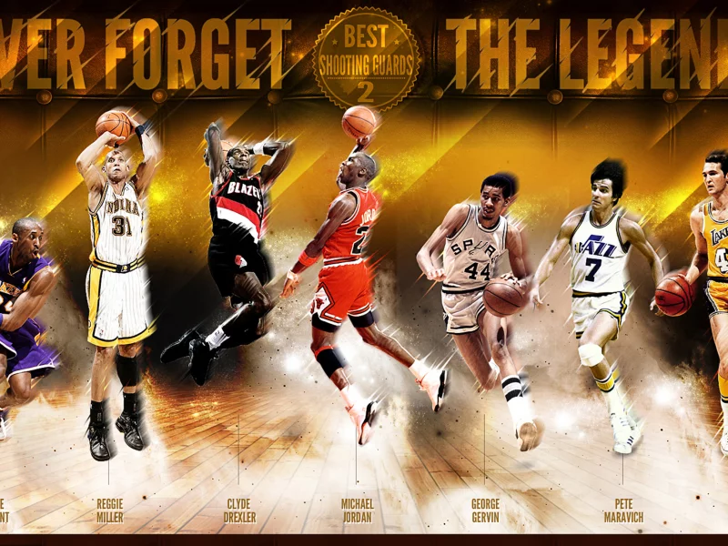 баскетбол, легенды, clyde drexler, nba, reggie miller, kobe bryant, спорт