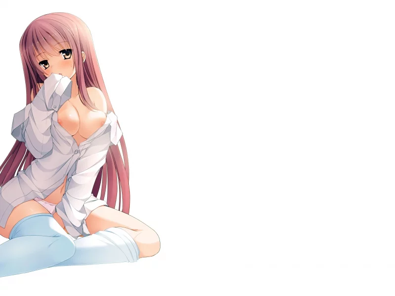 арт, грудь, miyuki sena, рубашка, imouto no katachi, mutou kurihito , девушка