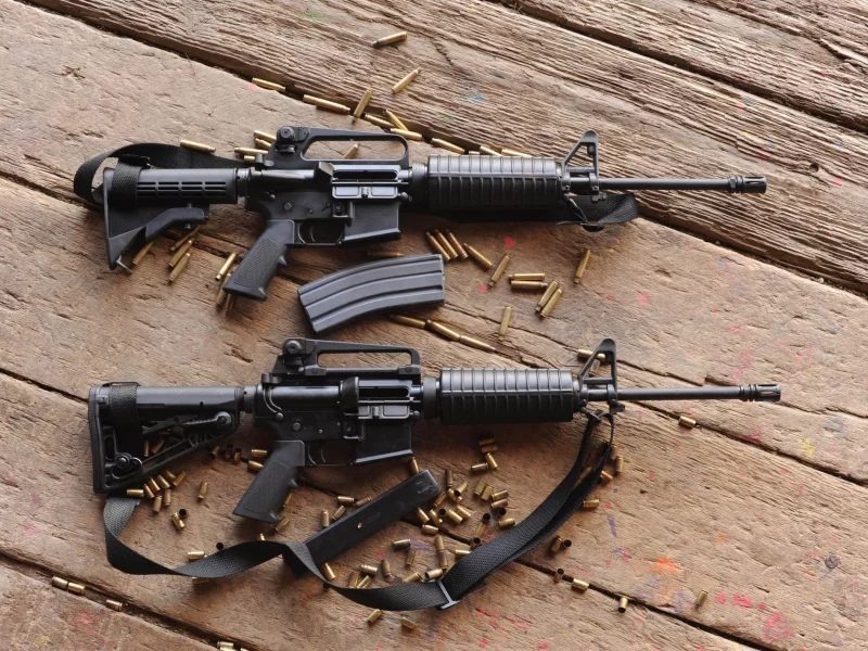 m4a1, доски, автоматы, штурмовые винтовки, м4а1, гильзы