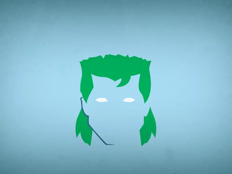 минимализм, blo0p, супер герой, captain planet