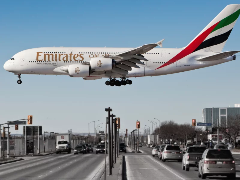 emirates airline, пассажирский, самолет, a380, авиалайнер, airbus
