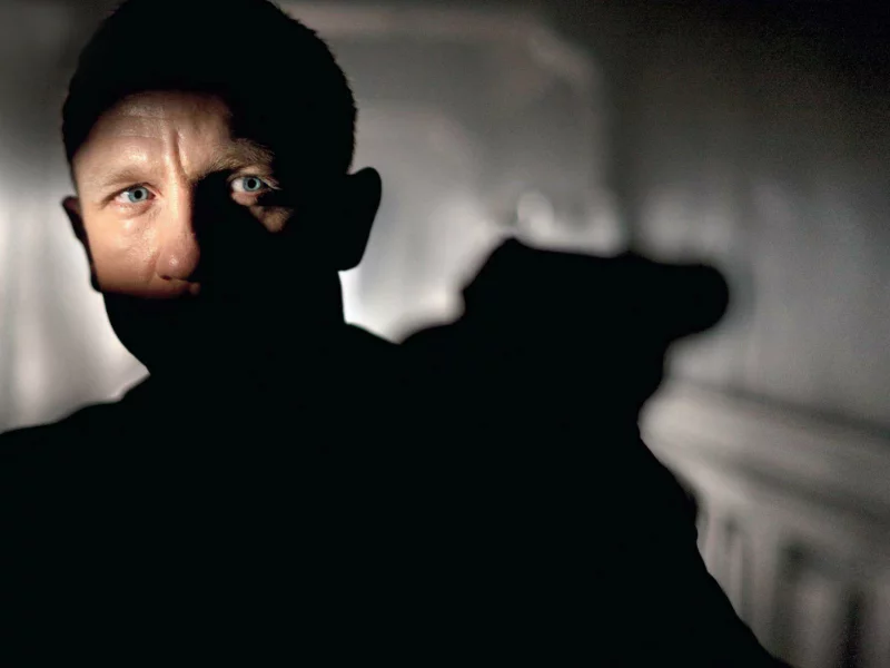 пушка, актер, агент, фильм, 007, daniel craig