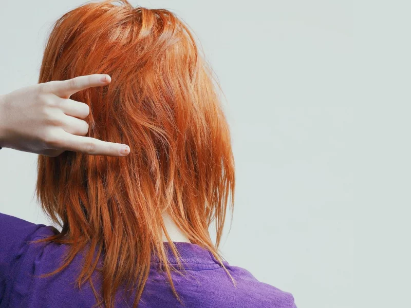 hayley williams, жест, знаменитость, рыжая, рука, волосы