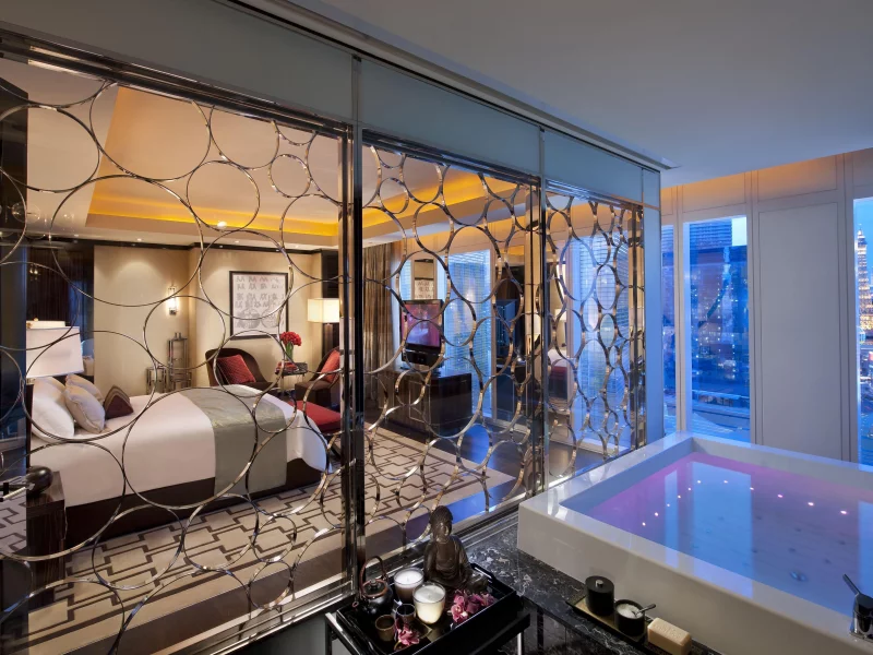 спальня, кровать, лас вегас, interior, hotel, las vegas, отель