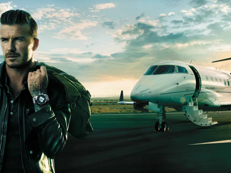  breitling, часы, david beckham, самолет, дэвид бекхэм