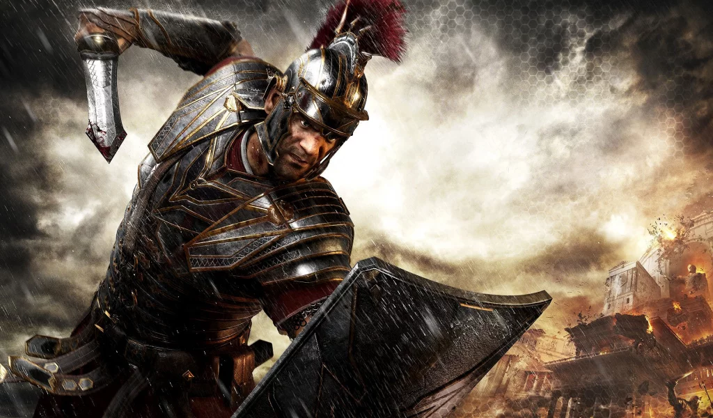 Ryse:Son of Rome, римляне, доспехи, взгляд, бой