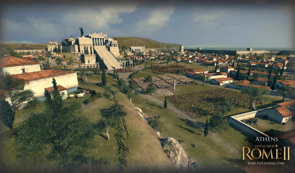 Rome II Total War, армия, пейзаж