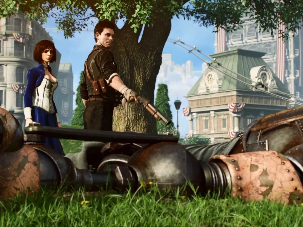 elisabeth, букер девитт, handyman, booker dewitt, элизабет, bioshock infinite