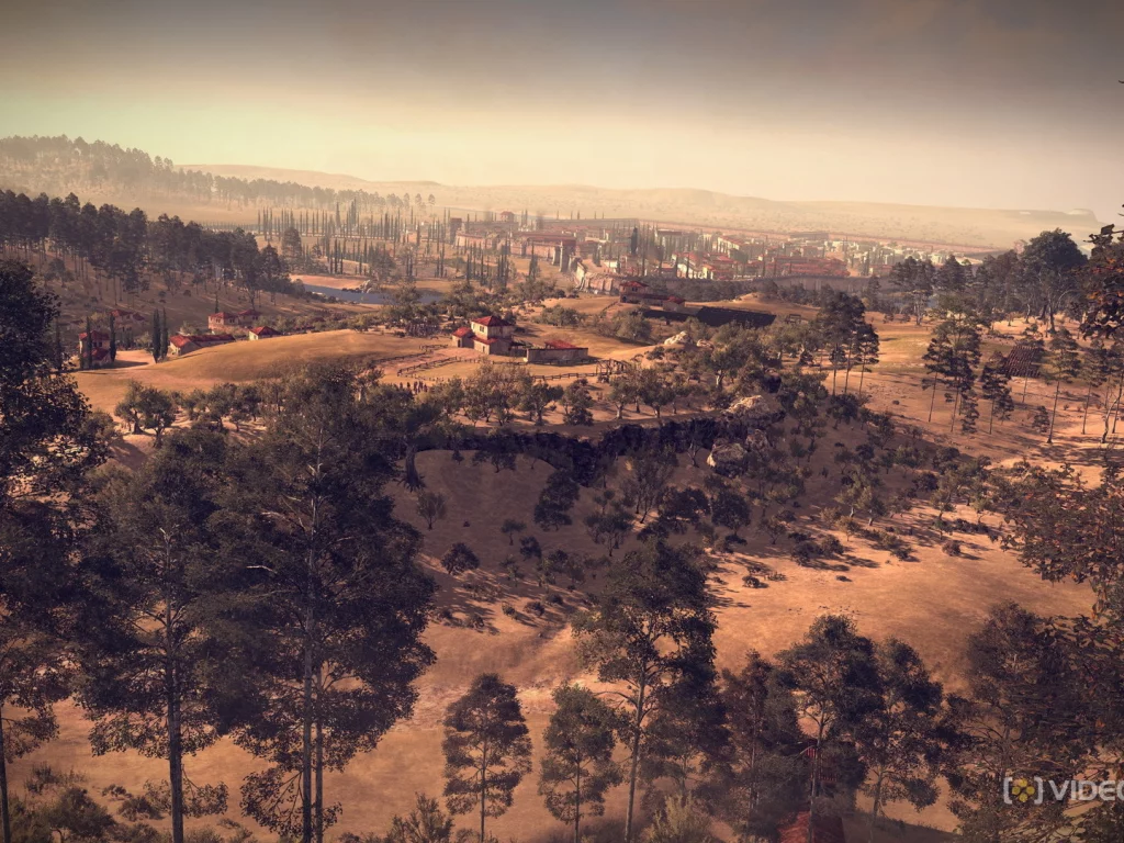 Rome II Total War, город, пейзаж
