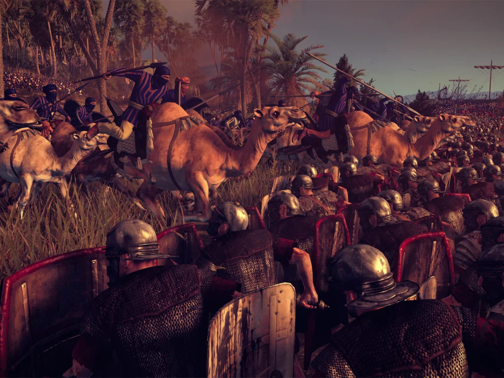 Rome II Total War, римляне, парфяне, армия, доспехи, бой